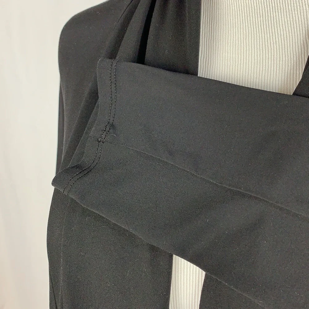 Dana Buchman Signature Open Front Shawl Collar Long Sleeve Knit Jacket - Picture 3 of 6